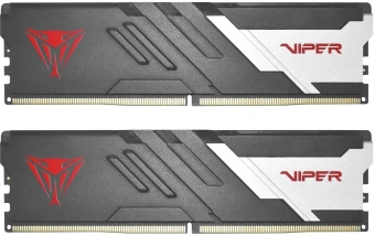 Память DDR5 2x24GB 6000MHz Patriot PVV548G600C30K Viper Venom RTL Gaming PC5-48000 CL30 DIMM 288-pin 1.35В kit с радиатором Ret - купить недорого с доставкой в интернет-магазине