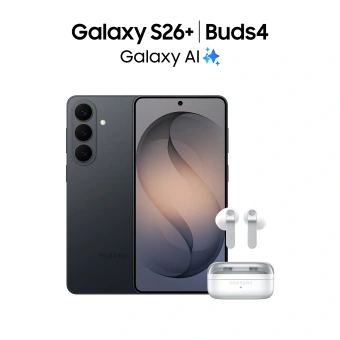 Смартфон Samsung SM-S947B Galaxy S26+ 512Gb 12Gb черный моноблок 3G 4G 2Sim 6.7" 1440x3120 Android 16 50Mpix 802.11 a/b/g/n/ac/ax/be NFC GPS GSM900/1800 GSM1900 Protect - купить недорого с доставкой в интернет-магазине