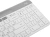 Клавиатура Logitech K580 белый/серебристый USB беспроводная BT/Radio slim Multimedia (920-009209) - купить недорого с доставкой в интернет-магазине