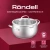 Кастрюля Rondell Calypso RDS-1671 3.8л. d=20см (с крышкой) стальной - купить недорого с доставкой в интернет-магазине