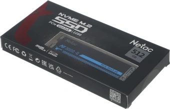 Накопитель SSD Netac PCIe 3.0 x4 512GB NT01NV3000Q-512-E4X M.2 2280 - купить недорого с доставкой в интернет-магазине