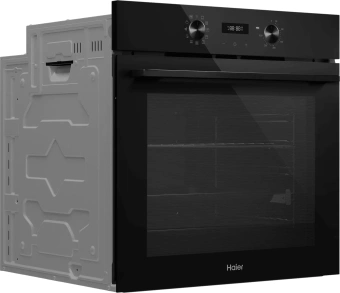 Духовой шкаф Электрический Haier HOQ-R2ARN3GB черный - купить недорого с доставкой в интернет-магазине