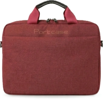 Сумка для ноутбука 14" Portcase KCB-164 красный полиэстер (KCB-164RED) - купить недорого с доставкой в интернет-магазине
