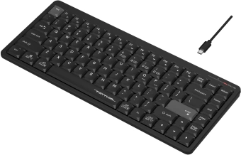 Клавиатура A4Tech Fstyler FBX53C черный USB беспроводная BT/Radio slim Multimedia (FBX53C) - купить недорого с доставкой в интернет-магазине
