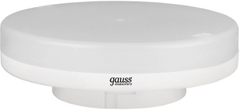 Лампа светодиодная Gauss Elementary 11Вт цок.:GX53 таблетка 220B 4100K св.свеч.бел.нейт. Tablet (упак.:1шт) (83821) - купить недорого с доставкой в интернет-магазине