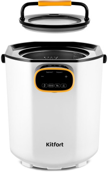 Термопот Kitfort КТ-2520 5л. 1600Вт белый/черный - купить недорого с доставкой в интернет-магазине