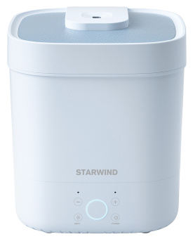 Увлажнитель воздуха Starwind SHC1413 110Вт (ультразвуковой) голубой - купить недорого с доставкой в интернет-магазине