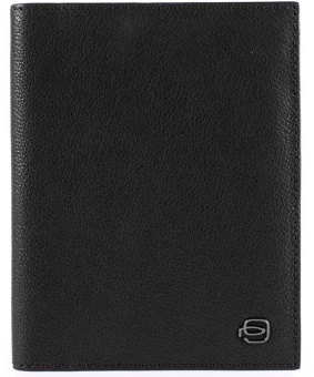 Обложка для документов унисекс Piquadro Black Square PP1660B3/N черный натур.кожа - купить недорого с доставкой в интернет-магазине