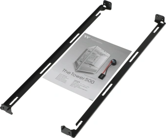 Корпус Thermaltake The Tower 500 черный без БП ATX 11x120mm 5x140mm 4xUSB3.0 audio bott PSU - купить недорого с доставкой в интернет-магазине