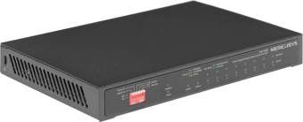 Коммутатор Mercusys MS110GMP (L2) 10x1Гбит/с 8PoE+ 111W неуправляемый - купить недорого с доставкой в интернет-магазине
