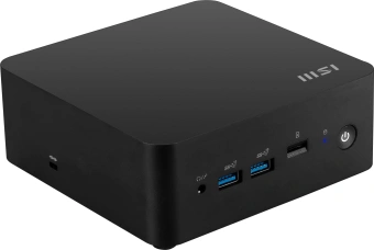 Неттоп MSI Cubi NUC 1M-098RU Core 5 120U (1.4) 16Gb SSD512Gb Graphics CR Windows 11 Pro 2xGbitEth WiFi BT 120W черный (9S6-B0B111-218) - купить недорого с доставкой в интернет-магазине