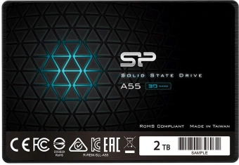 Накопитель SSD Silicon Power SATA-III 2TB SP002TBSS3A55S25 Ace A55 2.5" - купить недорого с доставкой в интернет-магазине