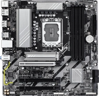 Материнская плата Gigabyte B860M DS3H Soc-1851 Intel B860 4xDDR5 mATX AC`97 8ch(7.1) 2.5Gg RAID+HDMI+DP - купить недорого с доставкой в интернет-магазине