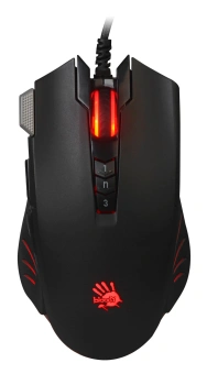 Мышь A4Tech Bloody V9M черный оптическая 6200dpi USB 9but - купить недорого с доставкой в интернет-магазине