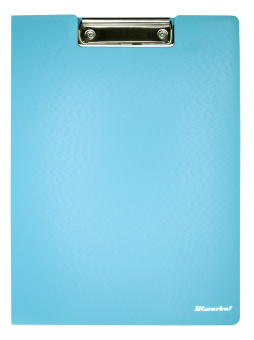 Папка клип-борд Silwerhof 957024 A4 полипропилен вспененный 1.8мм голубой с крышкой - купить недорого с доставкой в интернет-магазине