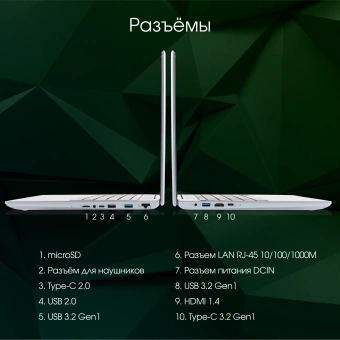 Ноутбук Digma Pro Breve Ryzen 7 7730U 16Gb SSD512Gb AMD Radeon Graphics 15.6" IPS FHD (1920x1080) Windows 11 Pro silver WiFi BT Cam 4500mAh (DN15R7-ADXW05) - купить недорого с доставкой в интернет-магазине