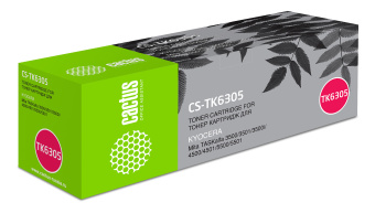 Картридж лазерный Cactus CS-TK6305 TK-6305 черный (35000стр.) для Kyocera Mita TASKalfa 3500/3501/4500/4501/5500/5501/3500i/3501i/4500i/4501i/5500i/5501i - купить недорого с доставкой в интернет-магазине