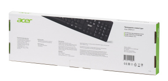 Клавиатура Acer OKW121 черный USB (ZL.KBDEE.00B) - купить недорого с доставкой в интернет-магазине