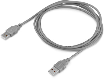 Кабель Buro USB A(m) USB A(m) 1.8м (BHP RET USB_AM18) серый (блистер) - купить недорого с доставкой в интернет-магазине