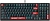 Клавиатура A4Tech AT98 черный/красный USB for gamer LED кабель 1.8м
