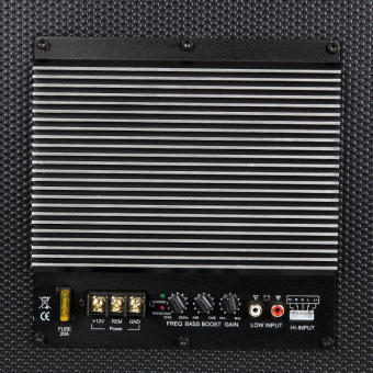 Сабвуфер автомобильный Kicx GT500BPA 500Вт активный (30см/12") - купить недорого с доставкой в интернет-магазине