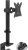 Кронштейн для мониторов Kromax CASPER-505 черный 10"-34" макс.10кг настольный поворот и наклон - купить недорого с доставкой в интернет-магазине