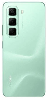 Смартфон Infinix X6882 Hot 50 256Gb 6Gb зеленый моноблок 3G 4G 2Sim 6.78" 1080x2460 Android 14 50Mpix 802.11 a/b/g/n/ac NFC GPS GSM900/1800 GSM1900 TouchSc Protect FM microSD max2048Gb - купить недорого с доставкой в интернет-магазине