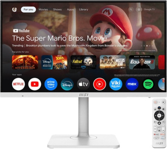 Монитор MSI 27" MD272UPSW белый IPS LED 16:9 HDMI M/M матовая 300cd 178гр/178гр 3840x2160 60Hz DP 4K USB 5.9кг - купить недорого с доставкой в интернет-магазине