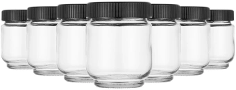 Йогуртница Kitfort КТ-6295 20Вт 7б. 190мл упр.:электрон. серебристый/черный - купить недорого с доставкой в интернет-магазине