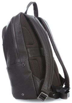 Рюкзак Piquadro Black Square CA3214B3/TM темно-коричневый кожа - купить недорого с доставкой в интернет-магазине