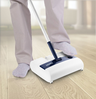 Пылесос-электровеник Kitfort КТ-558 10Вт белый/черный - купить недорого с доставкой в интернет-магазине