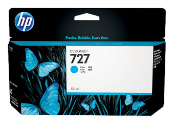 Картридж струйный HP 727 B3P19A голубой (130мл) для HP DJ T920/T1500 - купить недорого с доставкой в интернет-магазине