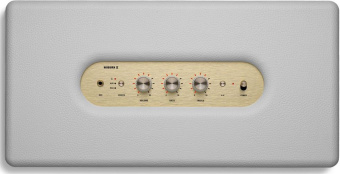Колонка порт. Marshall Woburn II белый/золотистый 130W 2.1 BT/3.5Jack 10м - купить недорого с доставкой в интернет-магазине