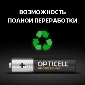 Батарея Opticell Professional LR03 AAA (12шт) блистер - купить недорого с доставкой в интернет-магазине