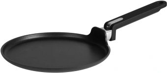 Сковорода блинная Rondell Modern RDA-1725 круглая 24см покрытие: Xylan Plus ручка несъемная (без крышки) черный - купить недорого с доставкой в интернет-магазине