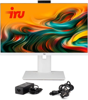 Моноблок IRU Tactio 23.8" Full HD i5 1235U (1.3) 16Gb SSD512Gb CR Windows 11 Professional GbitEth WiFi BT 120W Cam белый 1920x1080 - купить недорого с доставкой в интернет-магазине