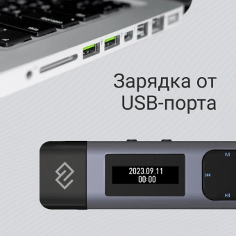 Диктофон Цифровой Digma DiVoice RV50 8Gb черный - купить недорого с доставкой в интернет-магазине
