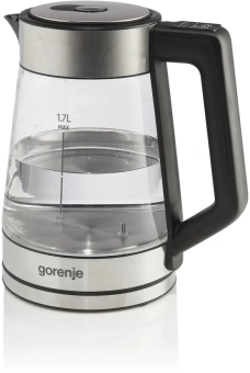 Чайник электрический Gorenje K17TRG 1.7л. 2200Вт белый корпус: металл - купить недорого с доставкой в интернет-магазине