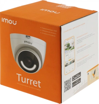 Камера видеонаблюдения IP Imou Turret Wi-Fi 3.6-3.6мм цв. корп.:белый (IPC-T26EP-0360B-IMOU) - купить недорого с доставкой в интернет-магазине