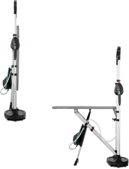 Гладильная система Kitfort КТ-992-2 1200Вт черный/бирюзовый - купить недорого с доставкой в интернет-магазине