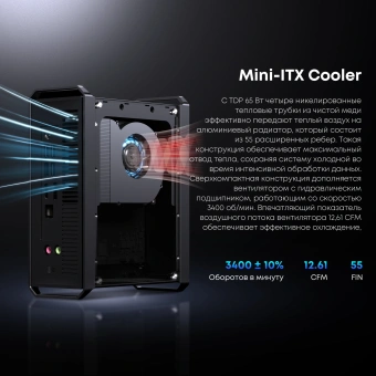 ПК Мини Chuwi CoreBox i7 13620H (2.4) 16Gb SSD512Gb UHDG Windows 11 Pro GbitEth WiFi BT 120W серый - купить недорого с доставкой в интернет-магазине