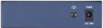 Коммутатор Hikvision DS-3E0505P-E(B) 1x100Мбит/с 4x1Гбит/с 4PoE+ 60W неуправляемый - купить недорого с доставкой в интернет-магазине