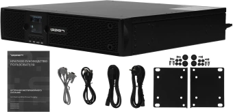 Источник бесперебойного питания Ippon Innova RTB 2000 1800Вт 2000ВА черный - купить недорого с доставкой в интернет-магазине