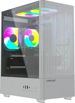 ПК Teclast G03 Ryzen 5 7500F (3.7) 32Gb SSD1Tb RTX5060TI 8Gb Windows 11 Pro GbitEth WiFi BT 500W белый (G03 7500F32G1T5060T8WKRU) - купить недорого с доставкой в интернет-магазине