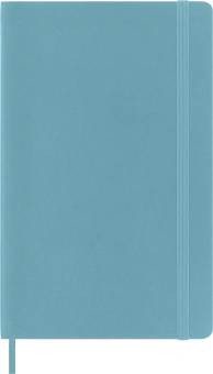 Блокнот Moleskine CLASSIC SOFT QP616B35 Large 130х210мм 192стр. линейка мягкая обложка голубой - купить недорого с доставкой в интернет-магазине