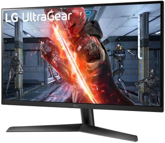 Монитор LG 27" UltraGear 27GN60R-B черный IPS 16:9 HDMI матовая 350cd 178гр/178гр 1920x1080 144Hz G-Sync FreeSync Premium DP FHD 5.8кг - купить недорого с доставкой в интернет-магазине