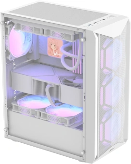 Корпус Formula Air Power G1 Plus белый без БП ATX 5x140mm 1xUSB2.0 1xUSB3.0 audio bott PSU - купить недорого с доставкой в интернет-магазине