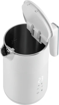 Чайник электрический Hyundai HYK-S9500 1.5л. 2200Вт белый корпус: металл/пластик - купить недорого с доставкой в интернет-магазине