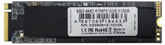Накопитель SSD AMD PCIe 4.0 x4 512GB R7MP512G8 Radeon M.2 2280 - купить недорого с доставкой в интернет-магазине