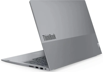 Ноутбук Lenovo Thinkbook 16 G6 IRL Core i7 13700H 8Gb SSD512Gb Intel Iris Xe graphics 16" IPS WUXGA (1920x1200) noOS grey WiFi BT Cam (21KH005SEV) - купить недорого с доставкой в интернет-магазине